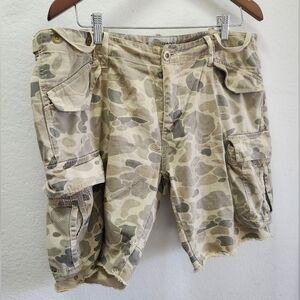 Gant x Michael Bastian‎ CARGO SHORTS CAMO PRINT  100% COTTON W36